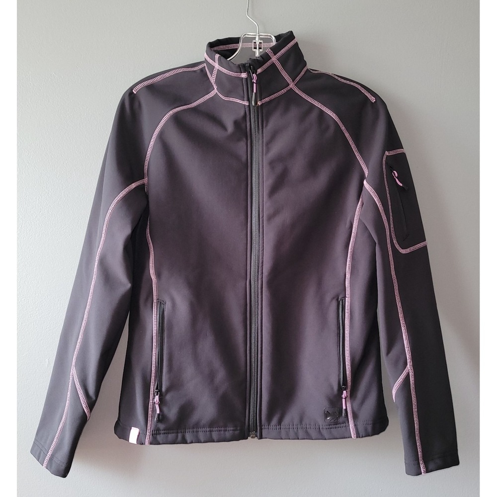 Wind River Ladies Black Spring and Fall Polyester Jacket‎ Small